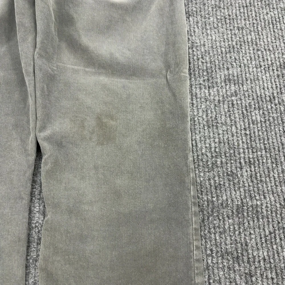 J Crew Pants Mens 30 Gray Corduroy Slim Straight Casual Style